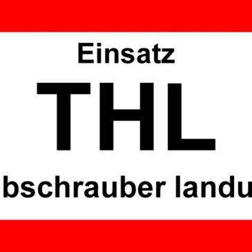 THL – Absicherung Hubschrauberlandung